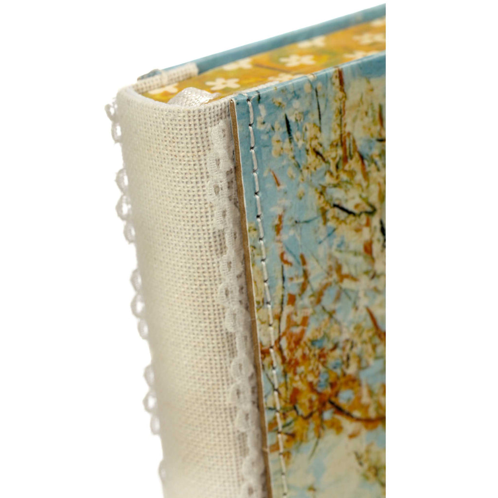 Mooie droomnotes notitieboek Van Gogh licht blauw