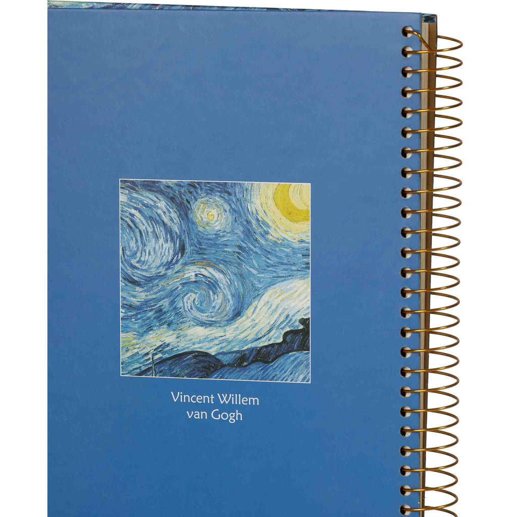 Painting in the Cover of Notebook