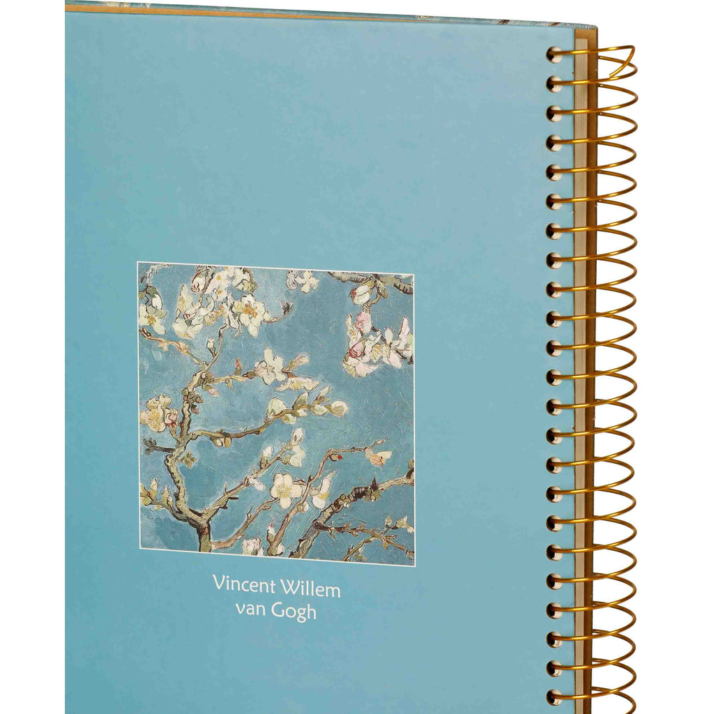 Van Gogh Flowers Notebook Spiral by Kalpa