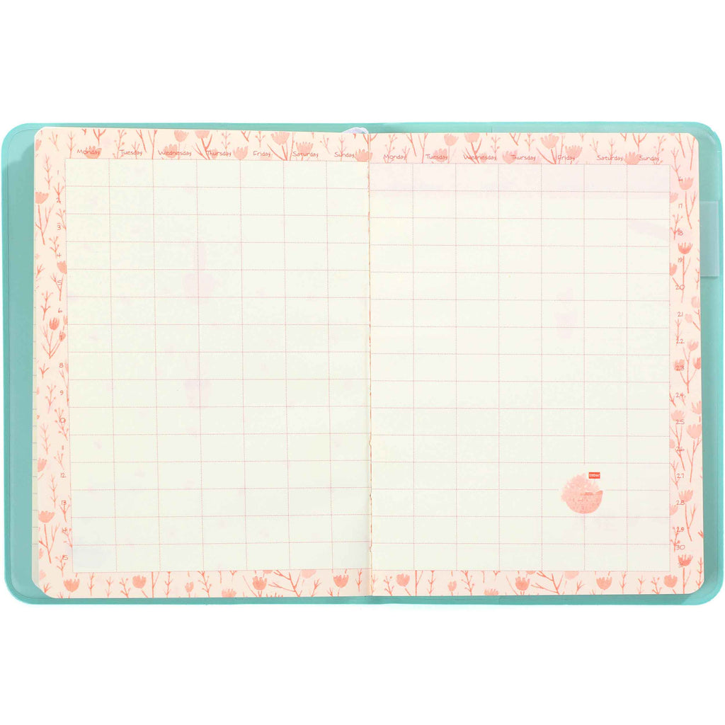 Beautiful A6 Agenda Notebook Pastel Green