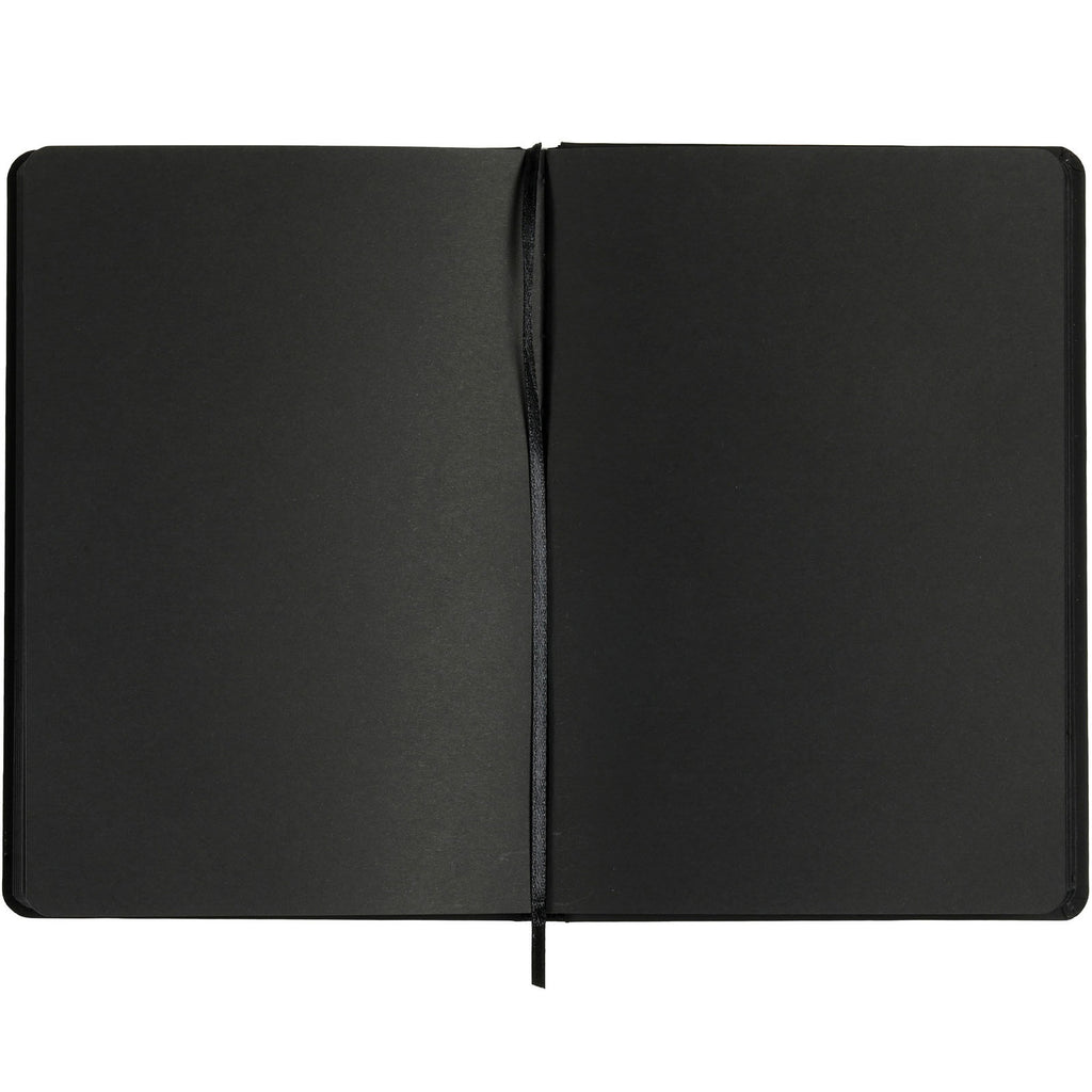 Dreamnotes Notebook Black Story With Read Ribbon in Matching Color