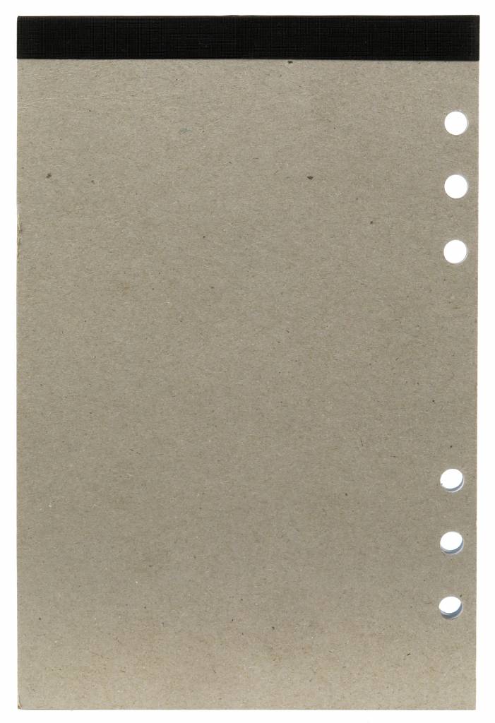 6200-14 A5 Writing Pad - Set von 4 Teilen - Schreibblock beherrschter Papier für A5 6 Löcher Binder