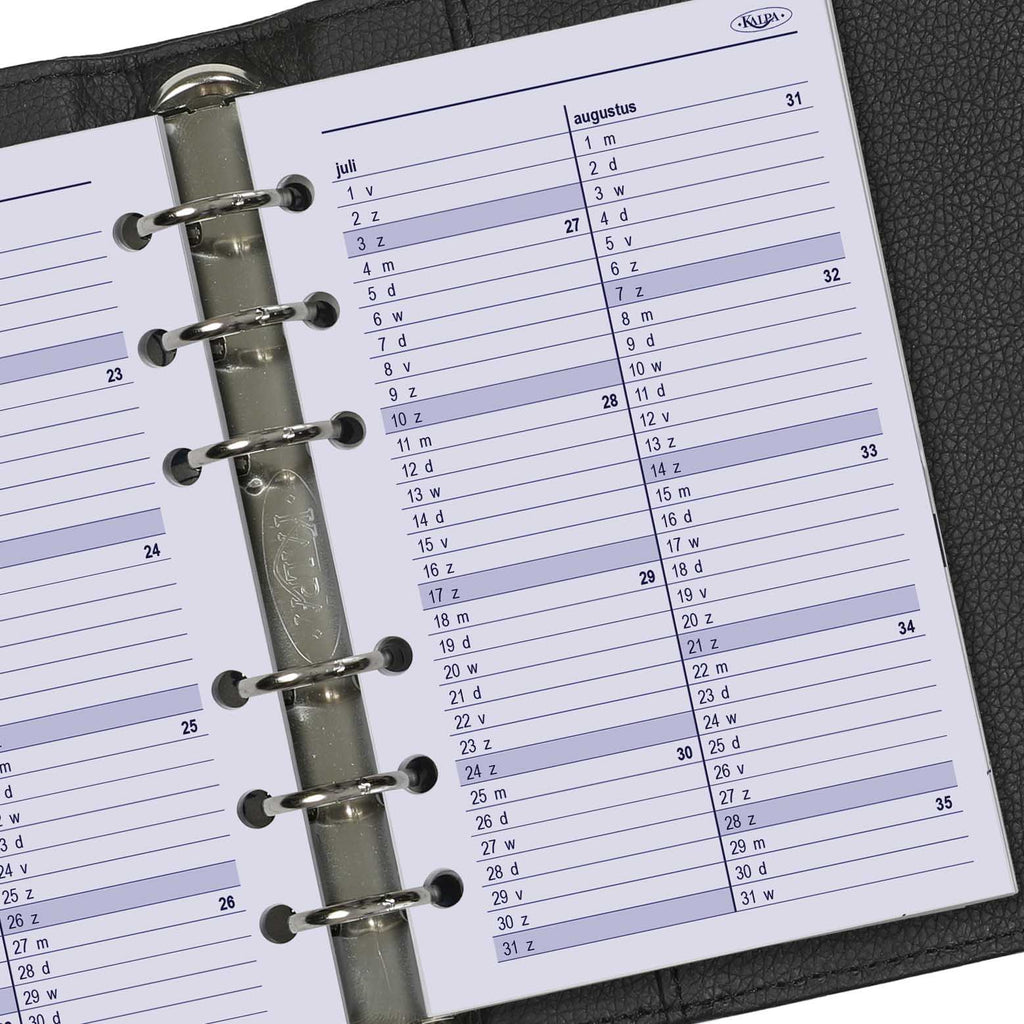 Hohe Qualität Senior Kalendereinlagen Täglich NL 2024