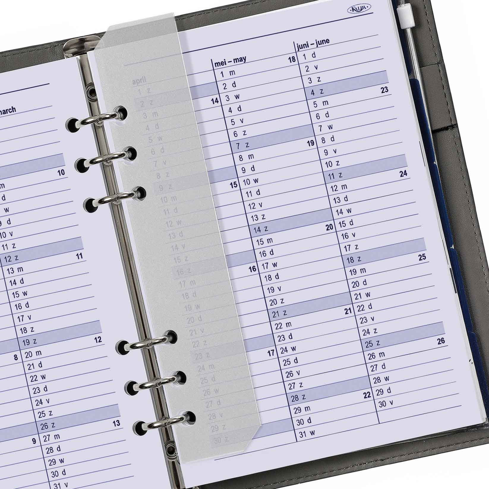 Recharge agenda 2024 Kalpa Mini 7 jours/2 pages 1 Stuk bij Bonnet Office  Supplies
