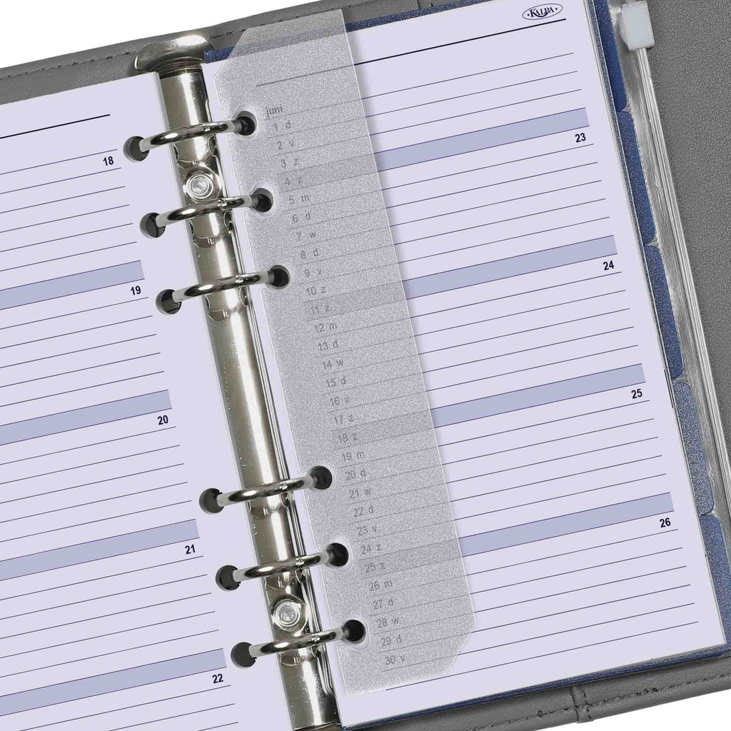 Hohe Qualität Persönlich Kalender Ersatzeinlagen Täglich Komplettset EN NL 2024